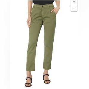 AG Jeans Caden Tailored Trousers, green, size 27